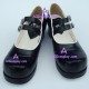 Lolita shoes girls hoes fashion shoes 9815A black