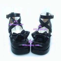 Lolita shoes princess shoes style 9812E black