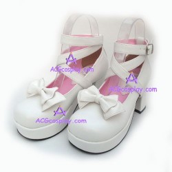 Lolita shoes princess shoes style 9812E white