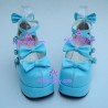 Lolita shoes princess shoes style 9821 blue