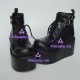 Lolita shoes with thick sole style 9710C black