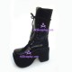 Punk lolita boots fashion boots thick sole style 9709B black