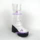 Punk lolita boots general boots style 9637 white