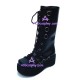 Punk lolita boots gothic style 9705 black