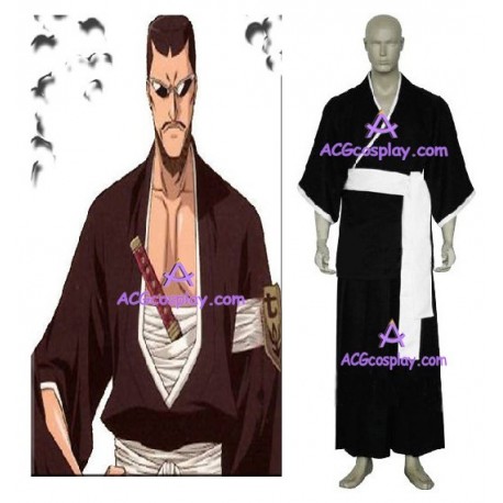 Bleach 7th Division Lieutenant Iba Tetsuzaemon Cosplay Costume