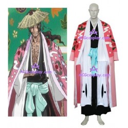 Bleach 8th Division Captain Kyouraku Shunsui Cosplay Costume