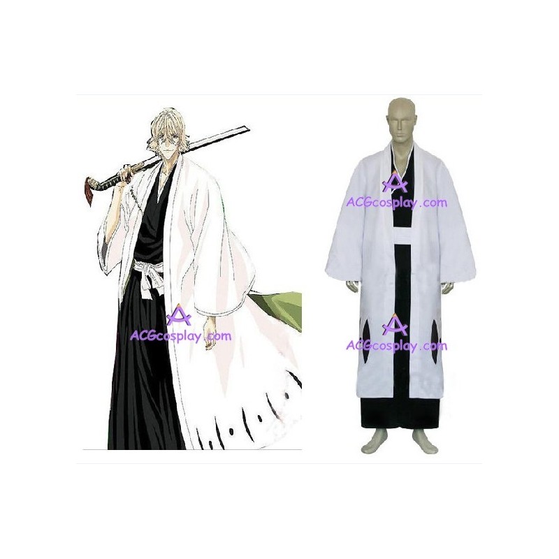 Bleach 13th Division Captain Ukitake Juushiro Cosplay Costume