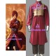 Naruto Shippuden Gaara Red cosplay costume with padding vest