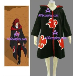 Naruto Team Taka Hawk Sasuke Uchiha cloak cosplay costume