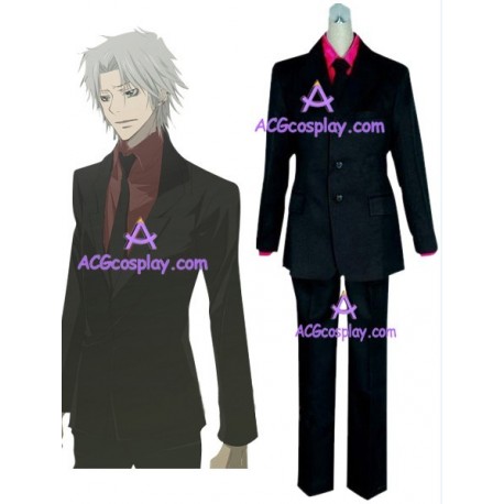 Katekyo Hitman Reborn! Hayato Gokudera Cosplay Costume