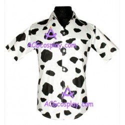 Katekyo Hitman Reborn! Lambo Short Sleeves cosplay costume