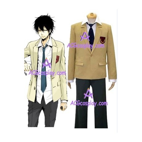 Katekyo Hitman Reborn! Namimori High School Uniform Cosplay Costume