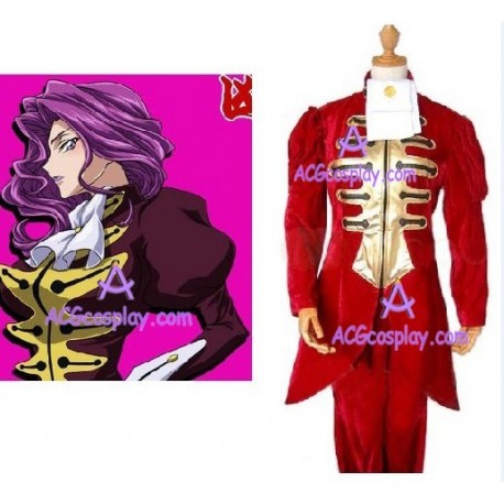 Code Geass Cornelia Britannia  cosplay Costume