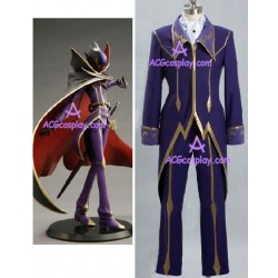 Code Geass Zero cosplay costume purple blue version