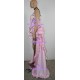 Chobits Chii pink lolita dress cosplay costume with nice quality silk satin made