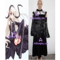 Chobits Freya Black Silk Satin fabric made cosplay costume