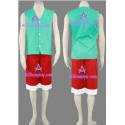 One Piece Monkey D. Luffy green version cosplay costume