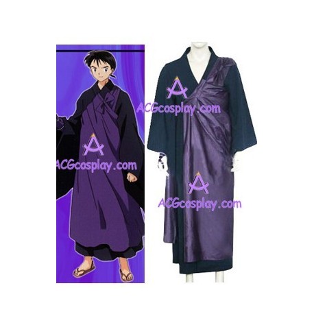 Inuyasha Miroku cosplay costume