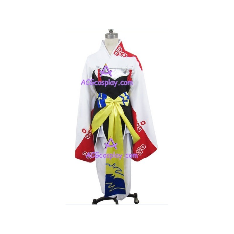 Inuyasha Sesshomaru Kimono Cosplay Costume - Squinoo
