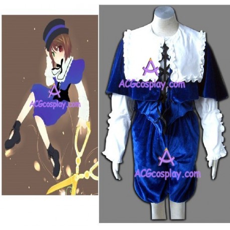 Rozen Maiden Souseiseki Lapis Lazuli Star cosplay costume velvet made