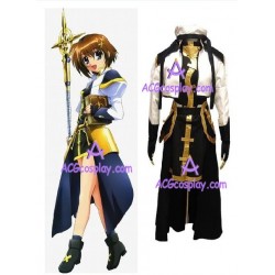 Magical Girl Lyrical Nanoha Hayate Yagami cosplay costume