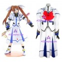 Magical Girl Lyrical Nanoha Nanoha Takamachi Uniform Cosplay Costume