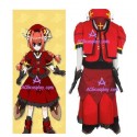 Magical Girl Lyrical Nanoha Vita Cosplay Costume