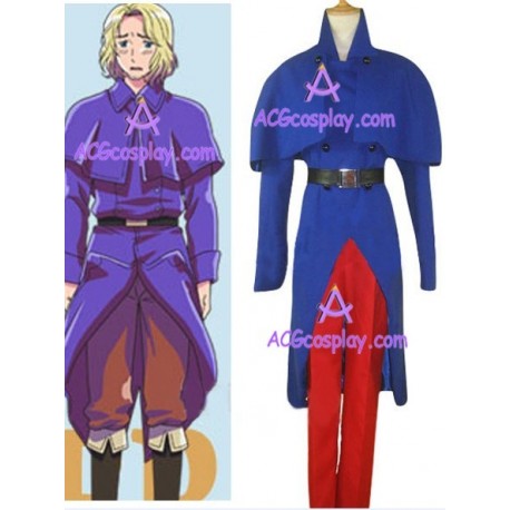 Axis Powers Hetalia Francis Bonnefoy Cosplay Costume