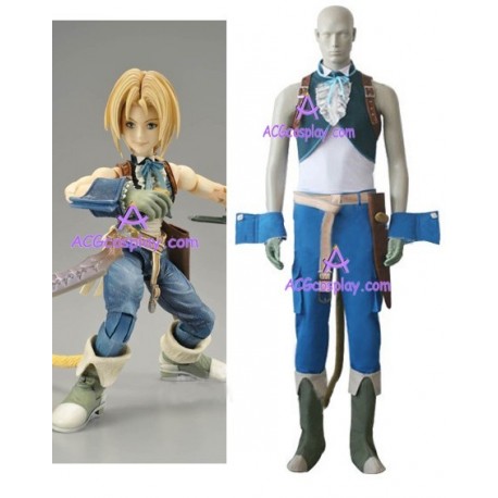 Final Fantasy IX 9 Zidane Tribal cosplay costume