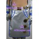 Final Fantasy XII Warrior Yuna cosplay costume silver puleather style