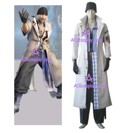 Final Fantasy XIII 13 Snow Villiers cosplay costume