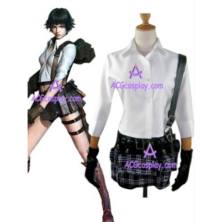 Devil May Cry 3 Dante's Awakening Lady cosplay costume