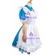 Alice's Adventures In Wonderland Alice Cosplay Costume