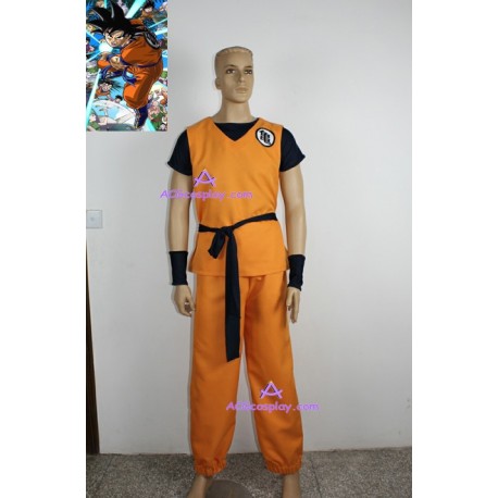 Dragon Ball Z GOKU cosplay costume include shoe cover