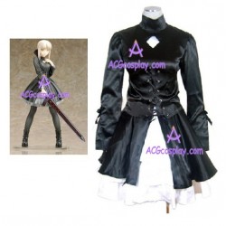 Fate Hollow Ataraxia Saber Cosplay Costume