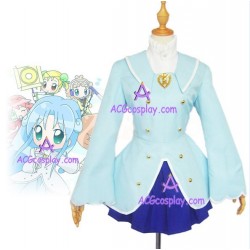 Fushigi boshi No Futago Hime Gyu Fine blue cosplay costume