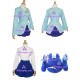 Fushigi boshi No Futago Hime Gyu Fine blue cosplay costume