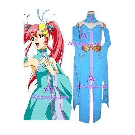 Gundam SEED Lacus Clyne Singer Version Cosplay Costume