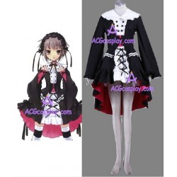 Melancholy of Haruhi Suzumiya Nagato Yuki lolita cosplay costume