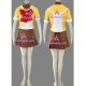 Macross Frontier Ranka Lee Uniform Cosplay Costume