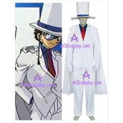 Meitantei Conan Kaito Kid Halloween Cosplay Costume