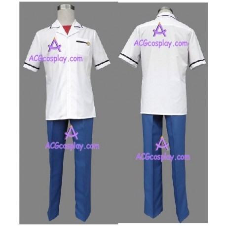 Primo Passo Seiso School Boy summer uniform cosplay costume