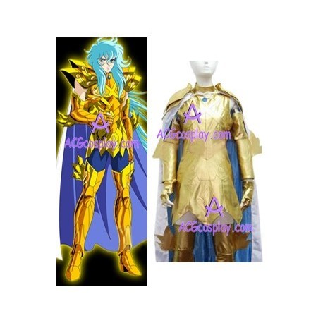 Saint Seiya Pisces Aphrodite Gold Cloths cosplay costume