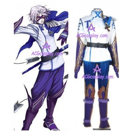 Sengoku Basara 2 Takenaka Hanbei Cosplay Costume