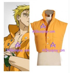 Street Fighter Charlie's Padded Vest Cosplay Costume