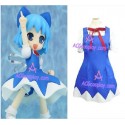 Touhou Project Cirno Cosplay Costume