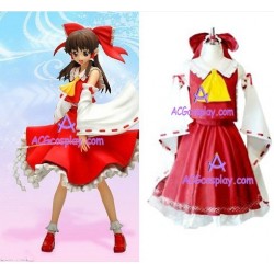 Touhou Project Reimu Hakurei cosplay costume