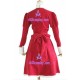 Axis Powers Hetalia Liechtenstein Red Cosplay Costume