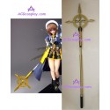 Magical Girl Lyrical Nanoha Hayate Yagami Wand cosplay props