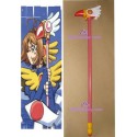 Card Captor Sakura sakura bird Wand wood made cosplay props